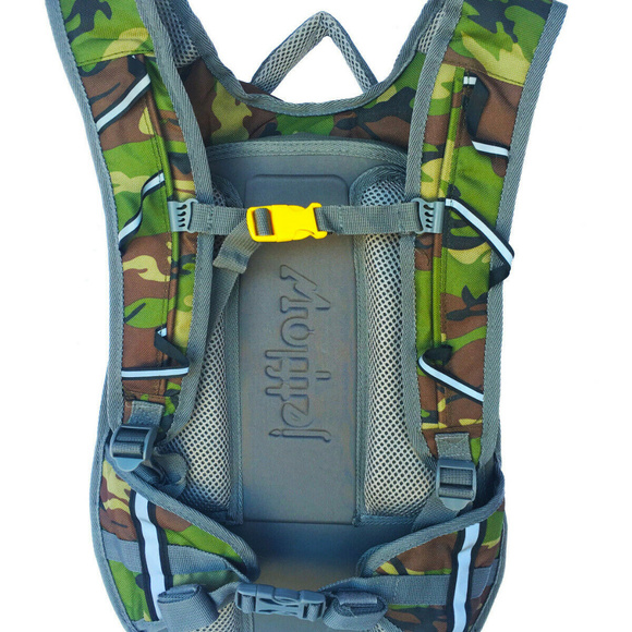 Ledge Sports Jetflow Hike Bike Hydration Back Pack Black - Picture 5 of 6